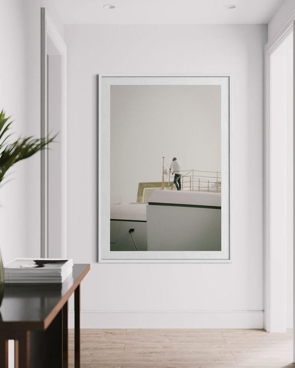 CAPTAIN IN BACKLIGHT